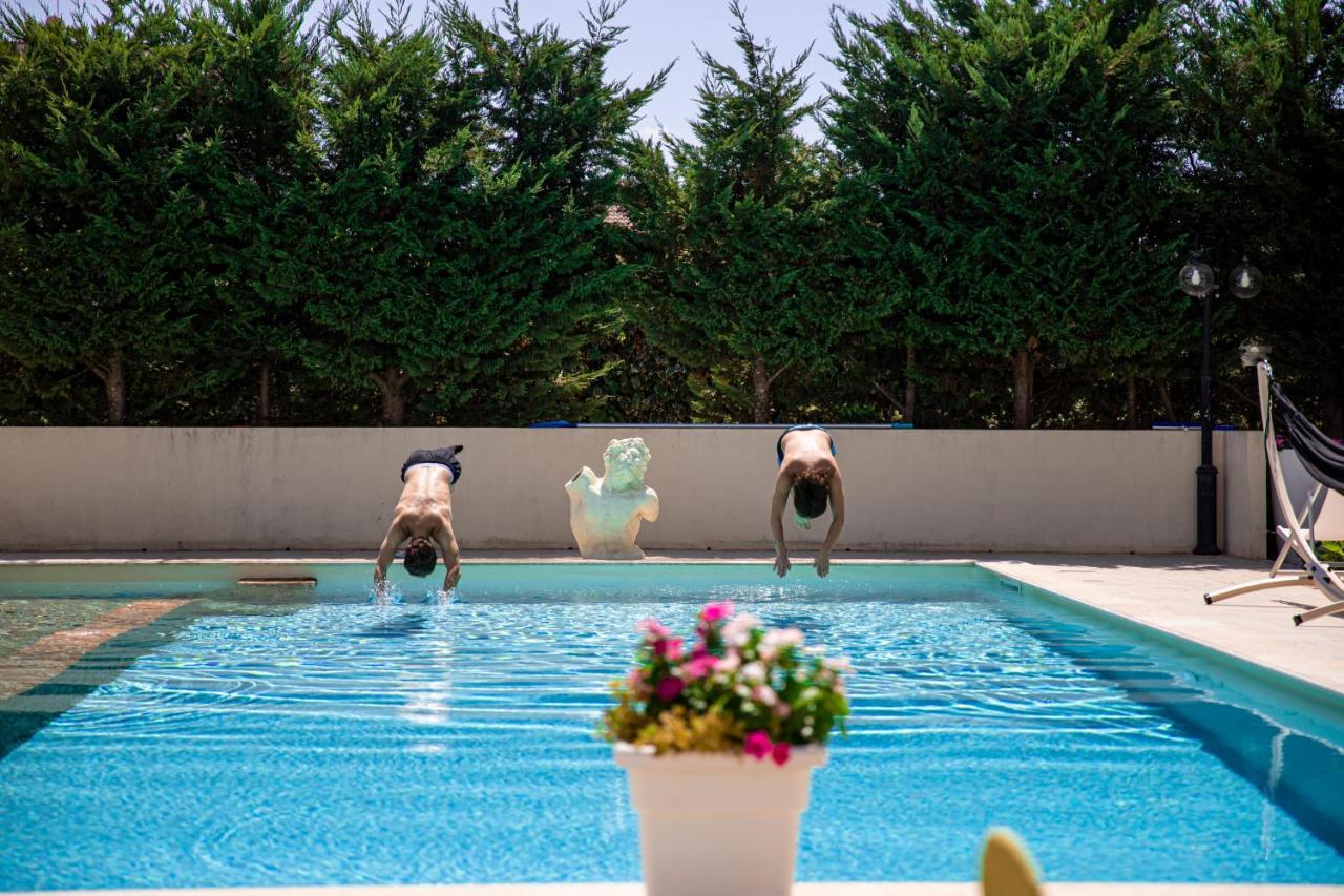 Villa Laoconte Piscina, Jacuzzi E Biliardo Canicatti Luaran gambar