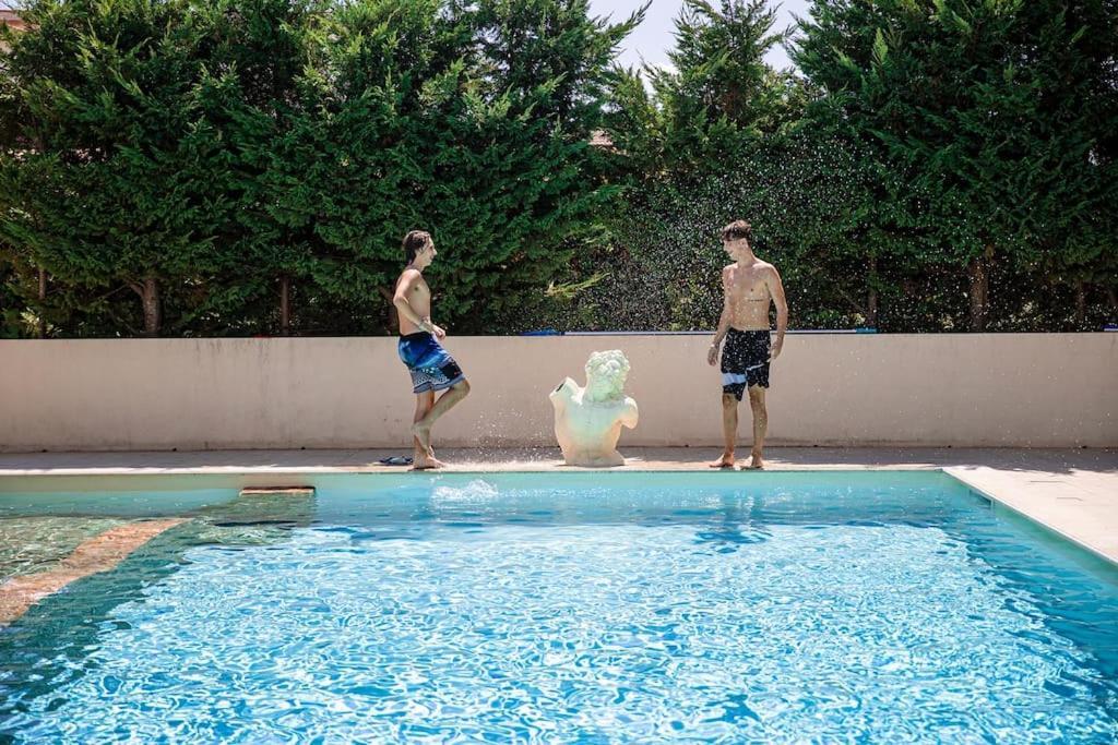 Villa Laoconte Piscina, Jacuzzi E Biliardo Canicatti Luaran gambar